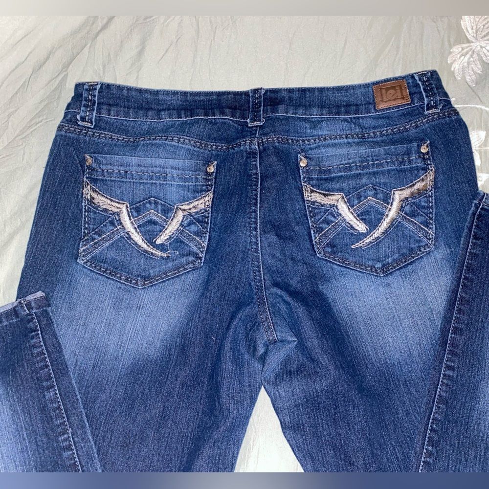 l.e.i. Jeans size 17. Low rise skinny j20